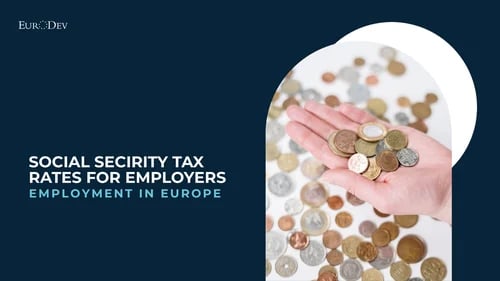 (HRO) Social Security Tax Rates for Employers in Europe (2)
