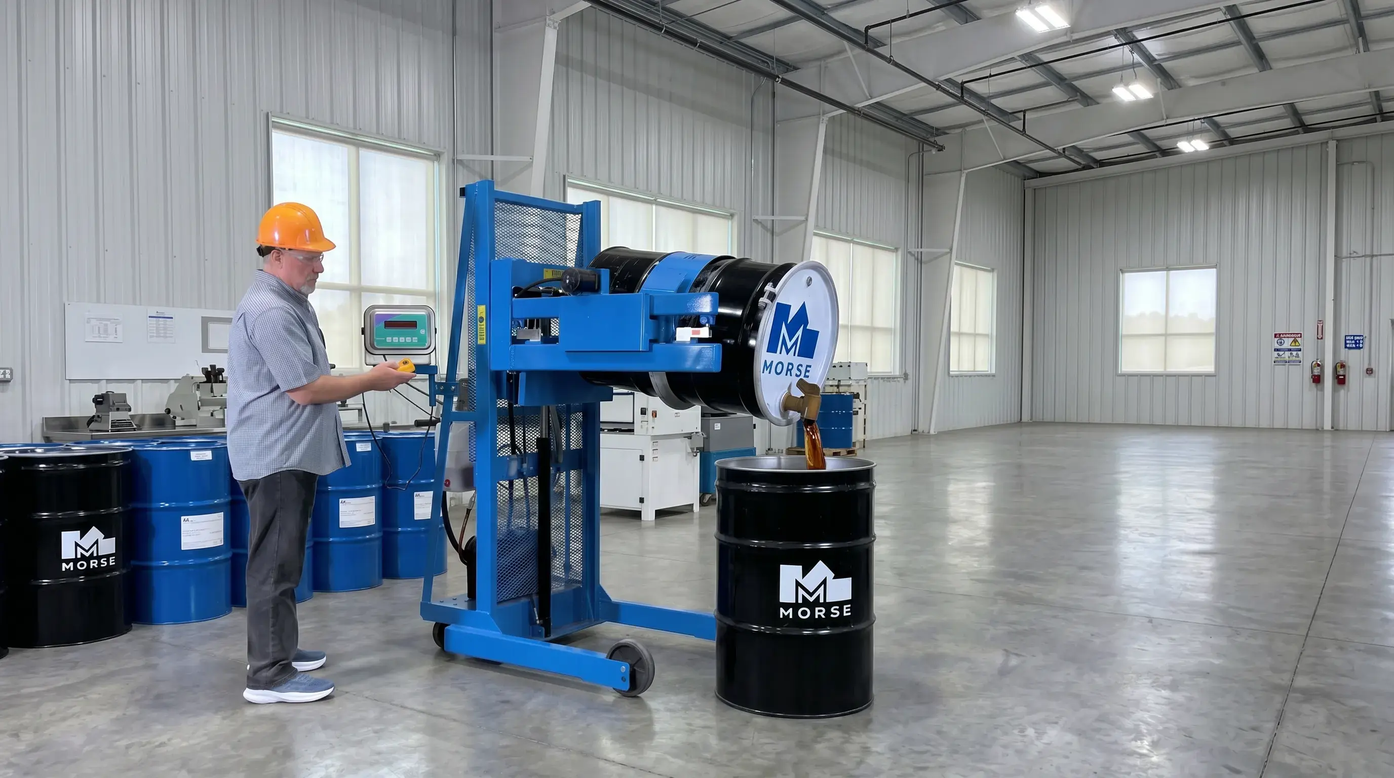 515-N-115_man-pour-drum_in-facility