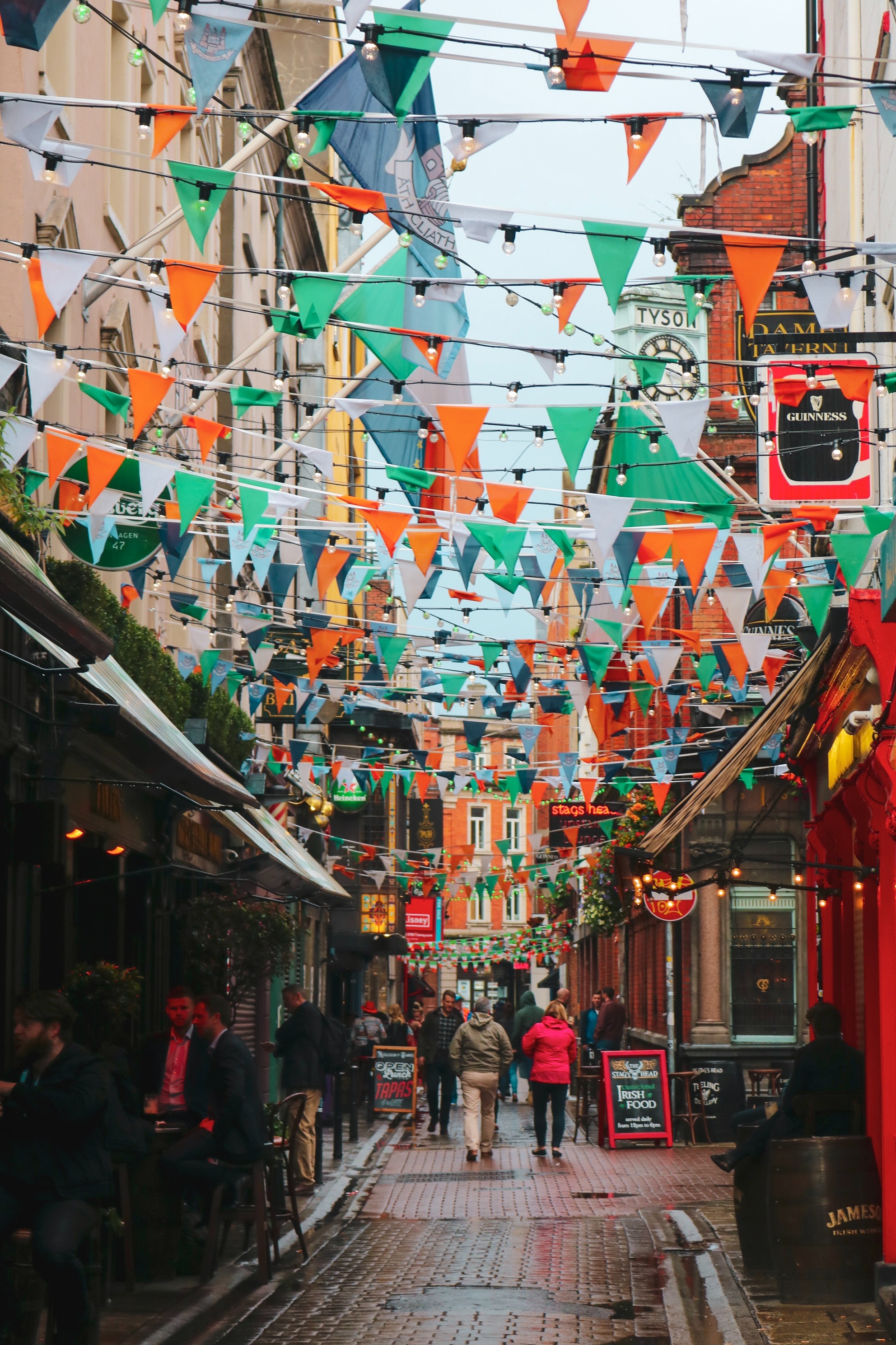Saint Patrick day celebration in Dublin 