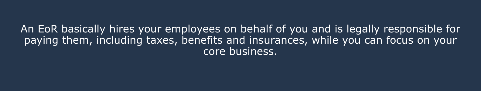 Employer of Record Europe