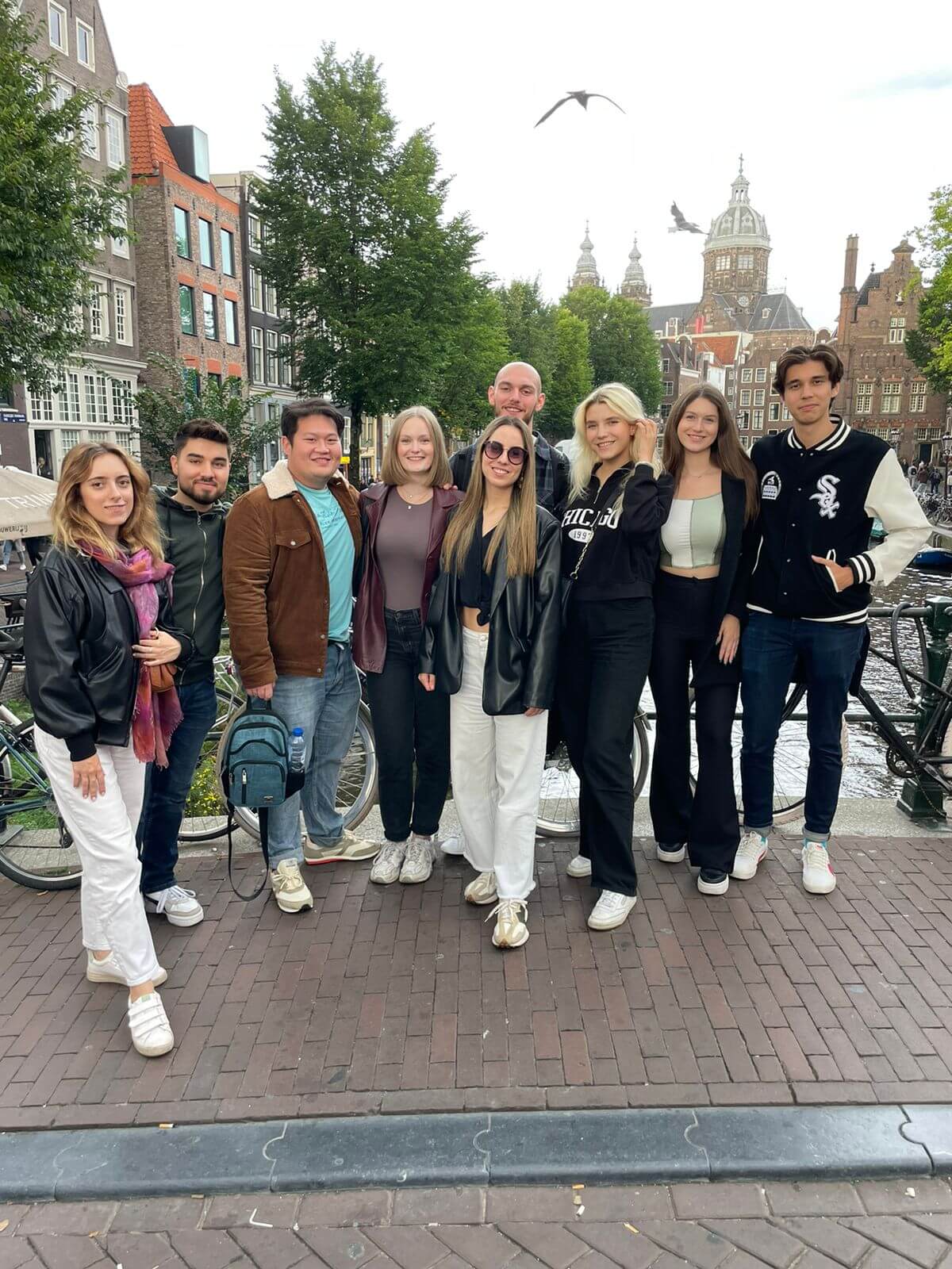 Intern day out in Amsterdam