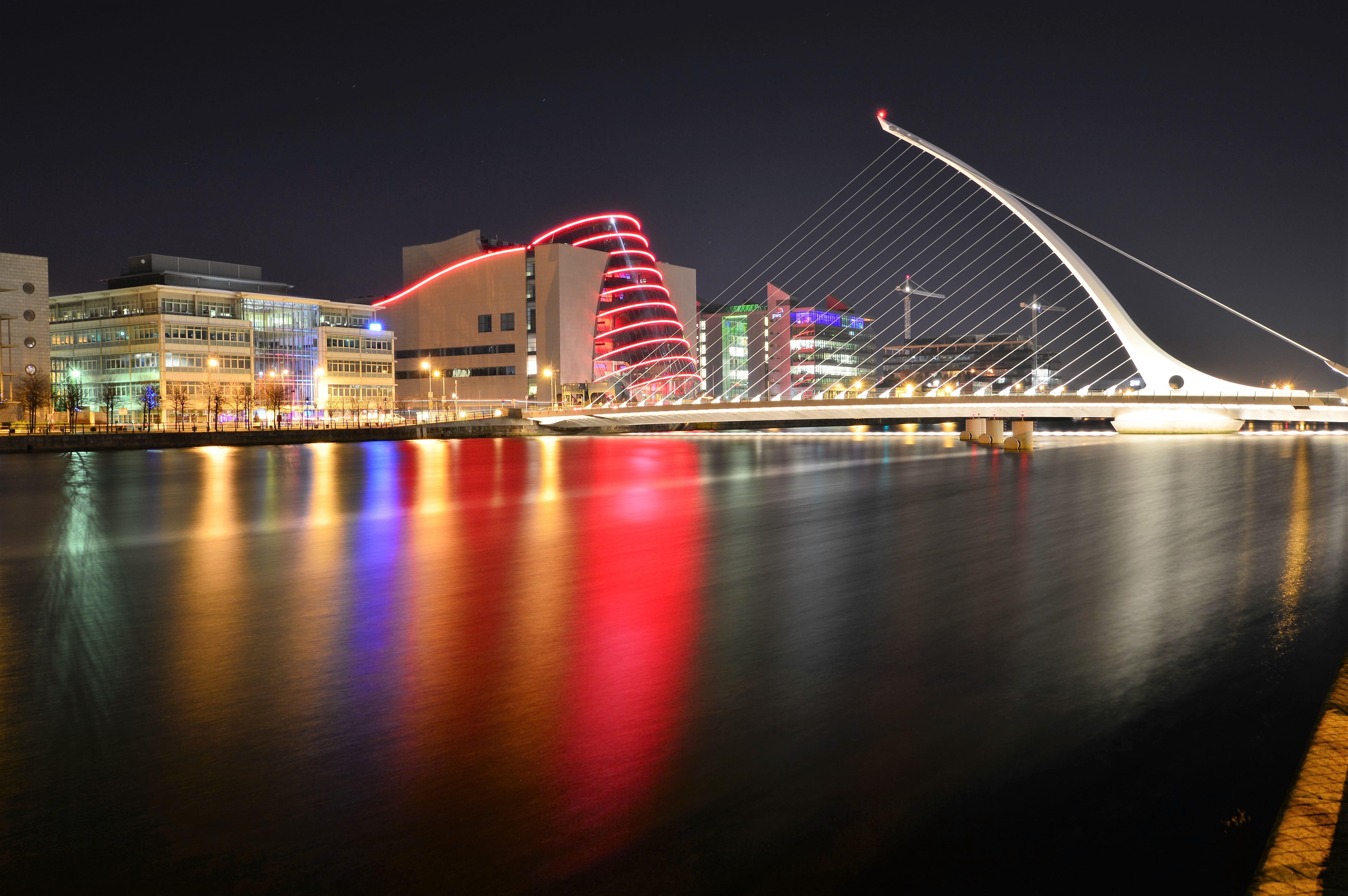 Samuel Beckett Bridge in Dublin