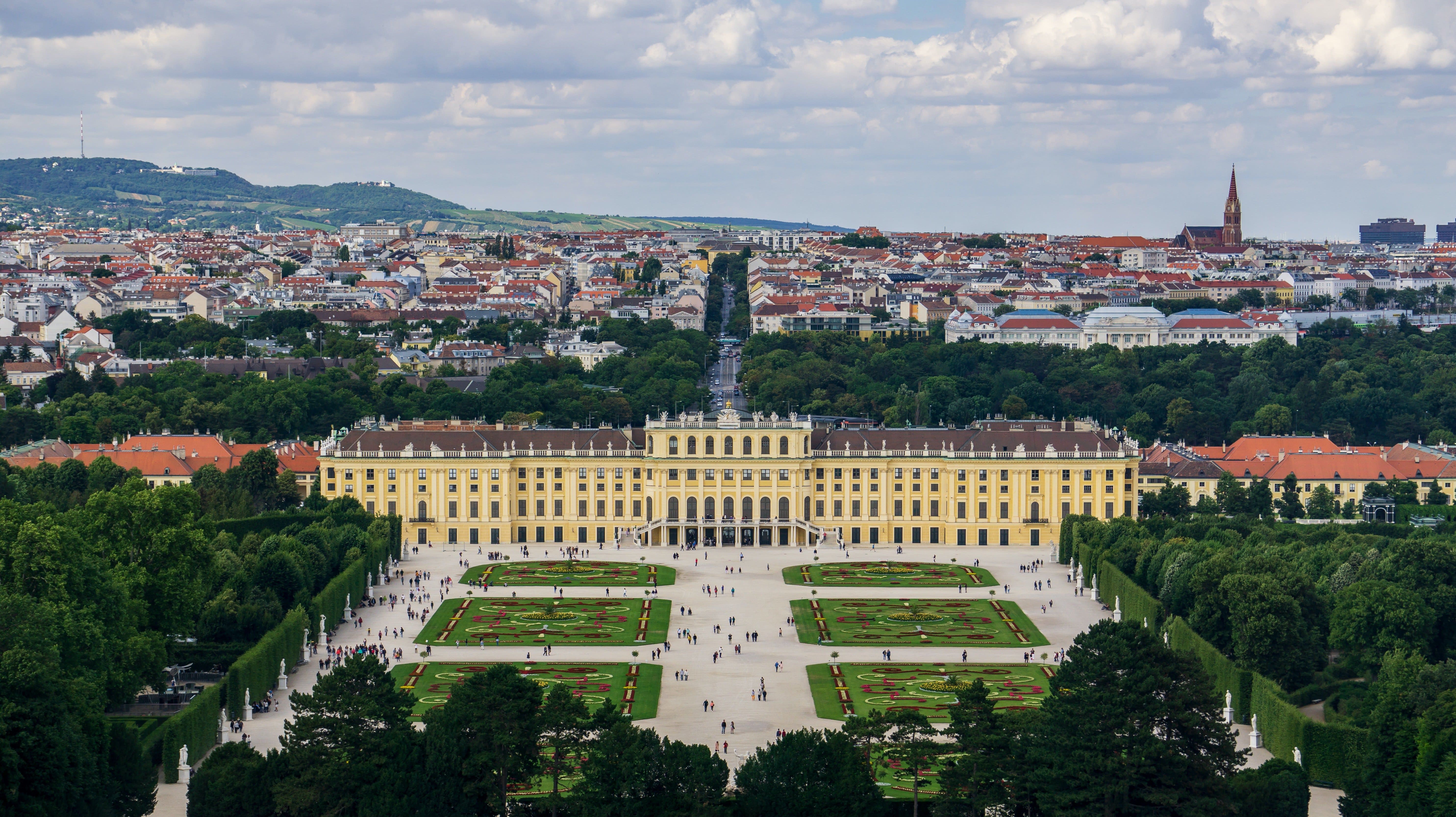 Schönbrunn Palace in Vienna