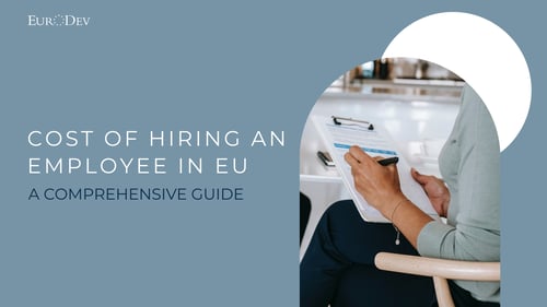 costs of hiring an employee in Europe