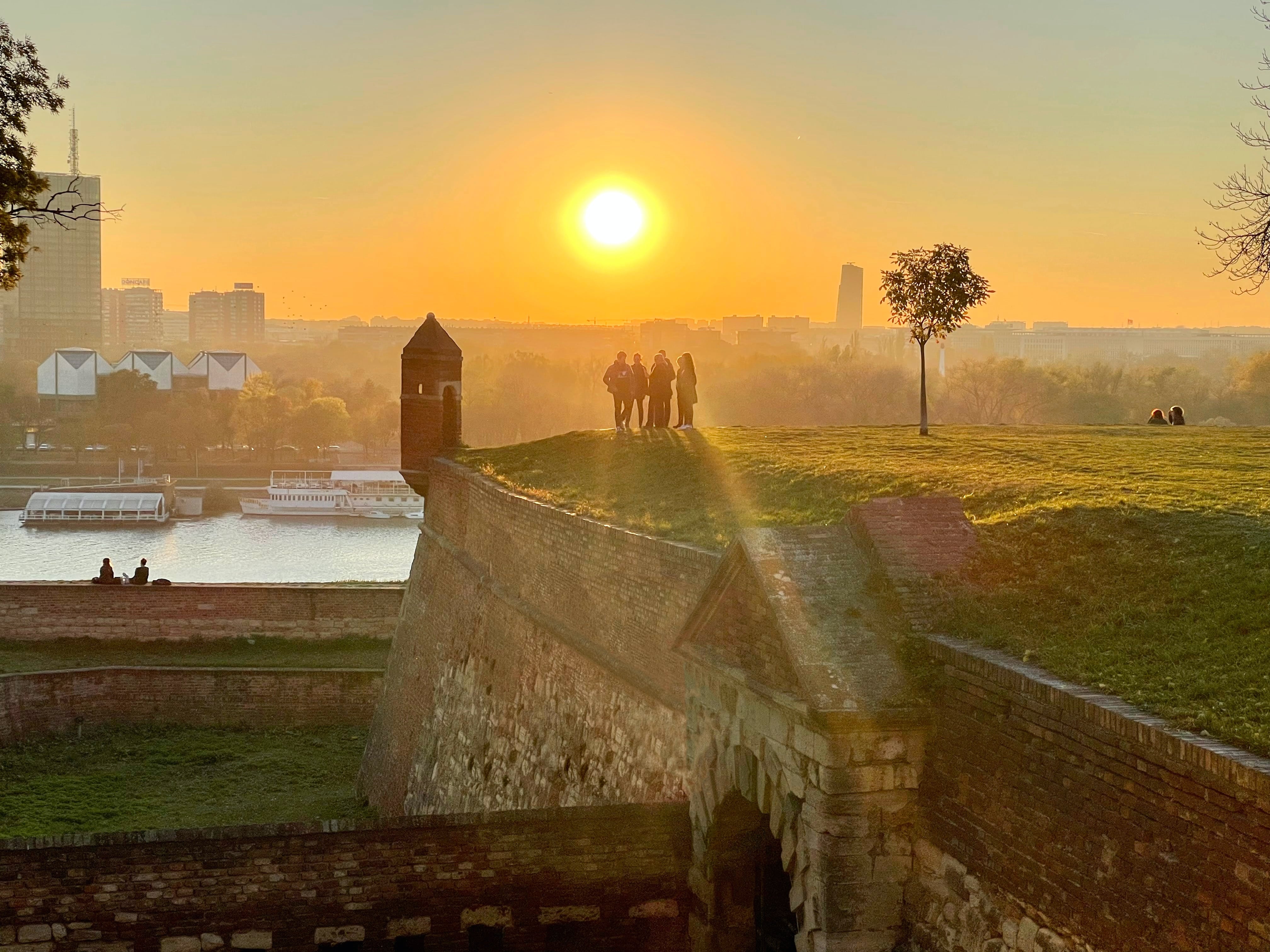 The Belgrade Fortress in Kalemegdan Park