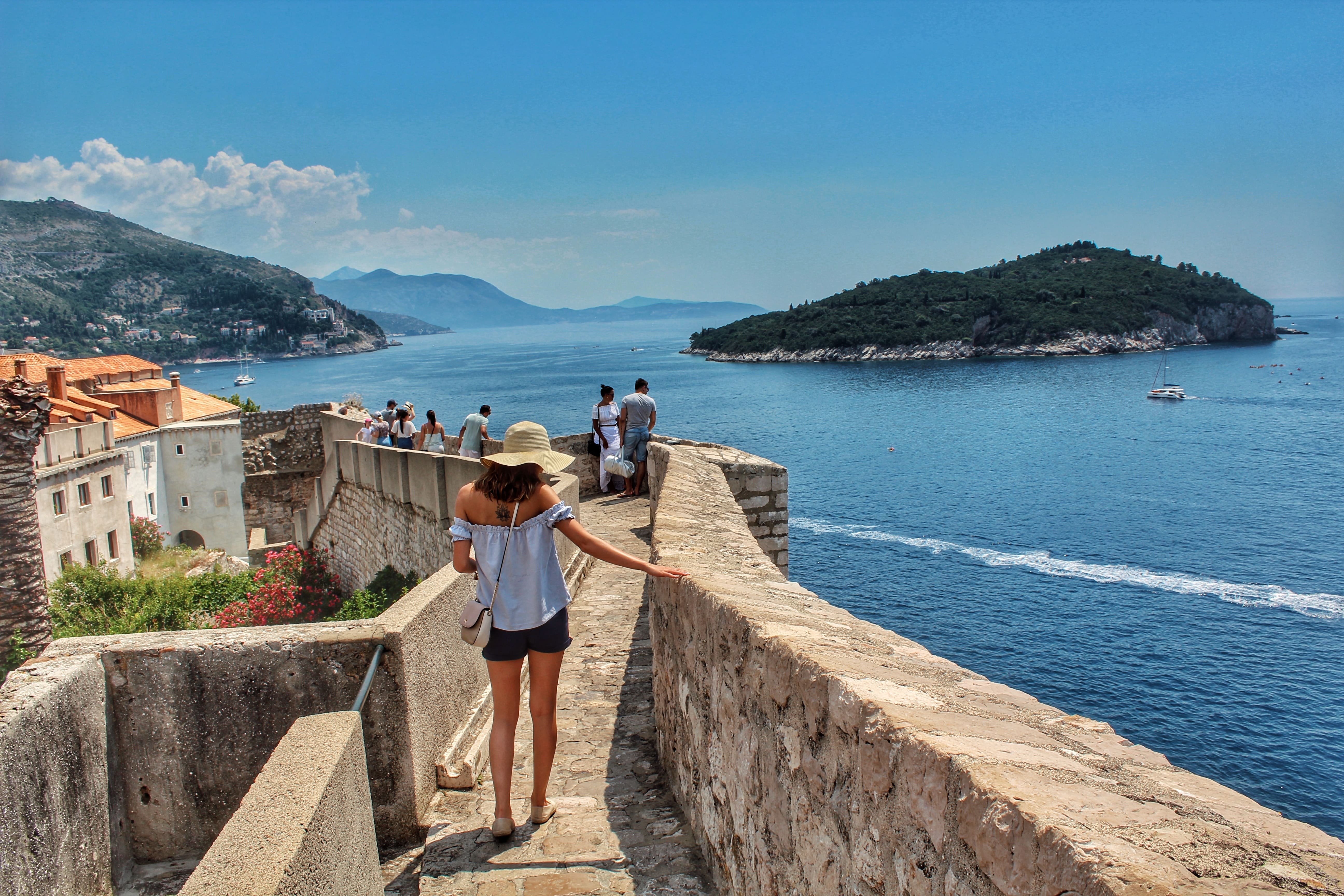 Dubrovnik City Walls touristic attraction, EOR Croatia