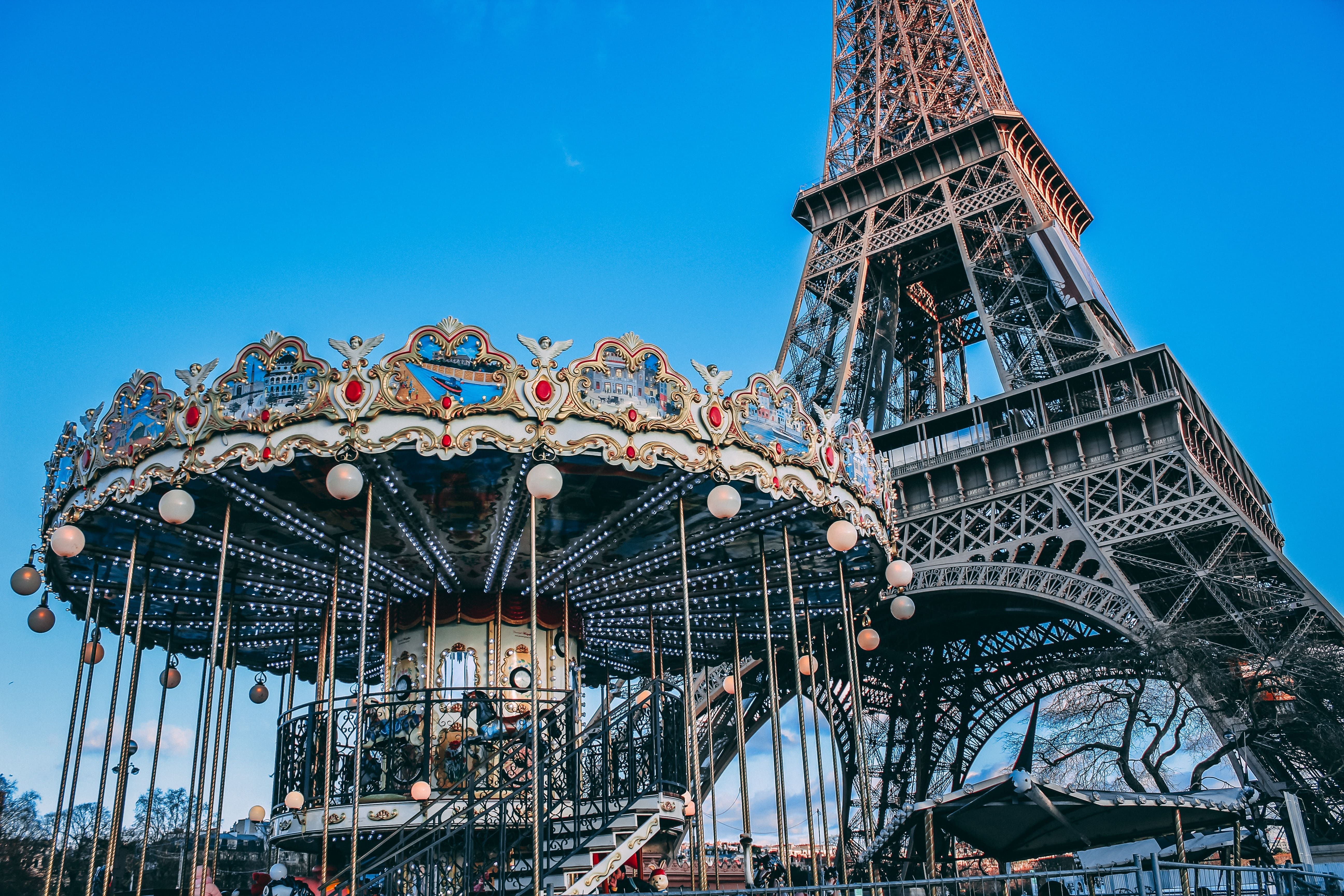 Eiffel Tower Carousel in Paris, adds charm to the EOR France experience