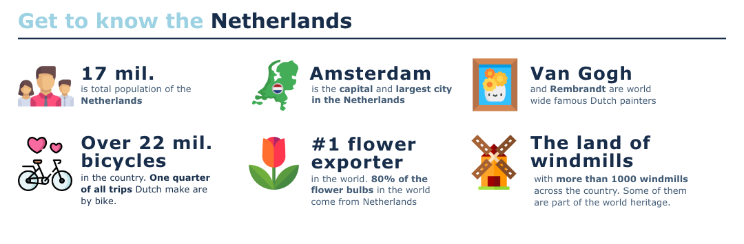 netherlands infographic data basic information
