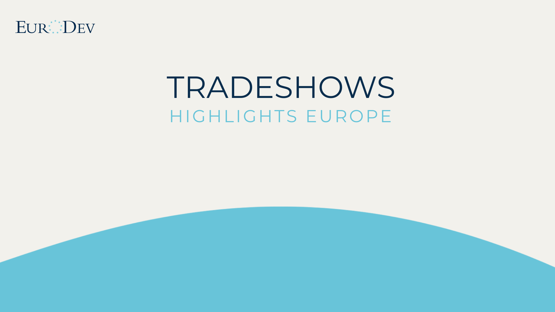 medical tradeshows Europe