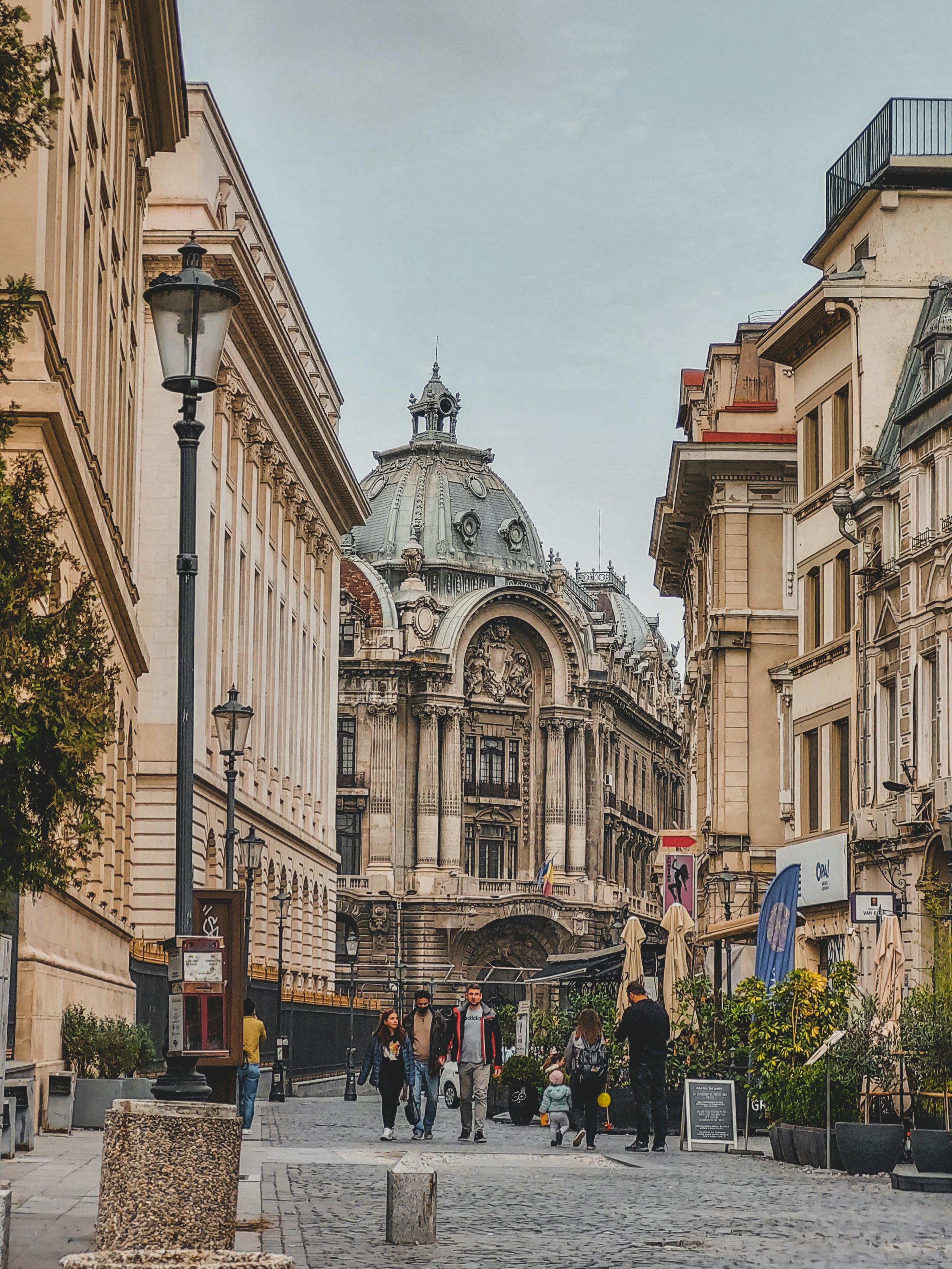 The Palace Of The Deposits And Consignments in Bucharest, Romania