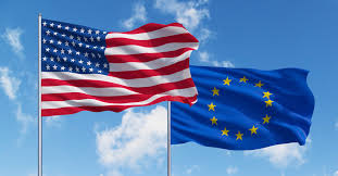 Construction industry in Europe US EU flag